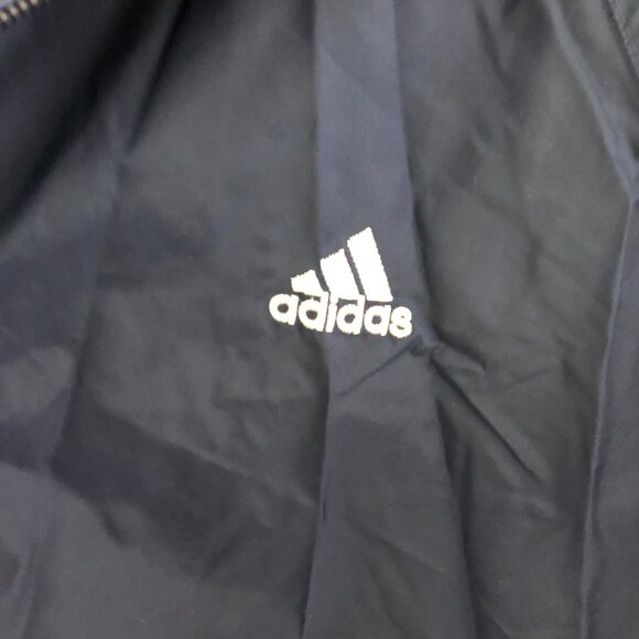 Vintage Adidas Men's Track Jacket Pants Set Size L Large Navy Blue Active Sports - Picture 6 of 14